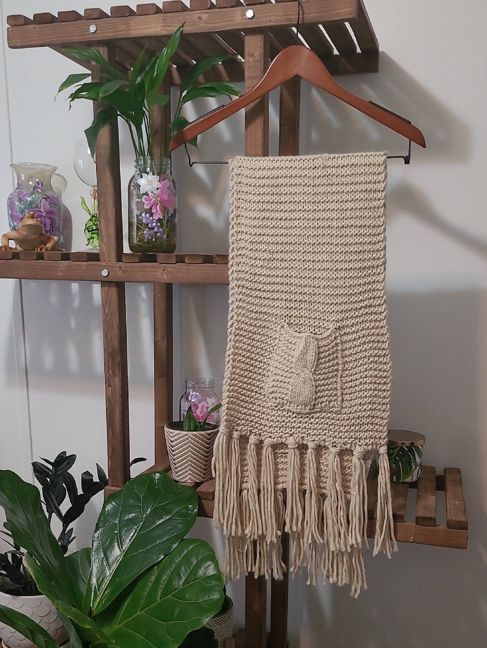 Long And Thick Pocket Scarf